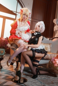 Coser面饼仙儿 NO.071 Claudius x Kyrielight Maid - 半半子X面